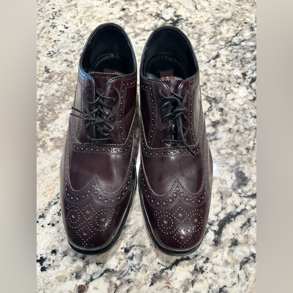 Florsheim Dark Brown Leather Oxfords